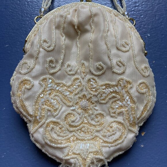 La Regale Beaded Mini Bag, Wedding, NWT - Picture 3 of 11